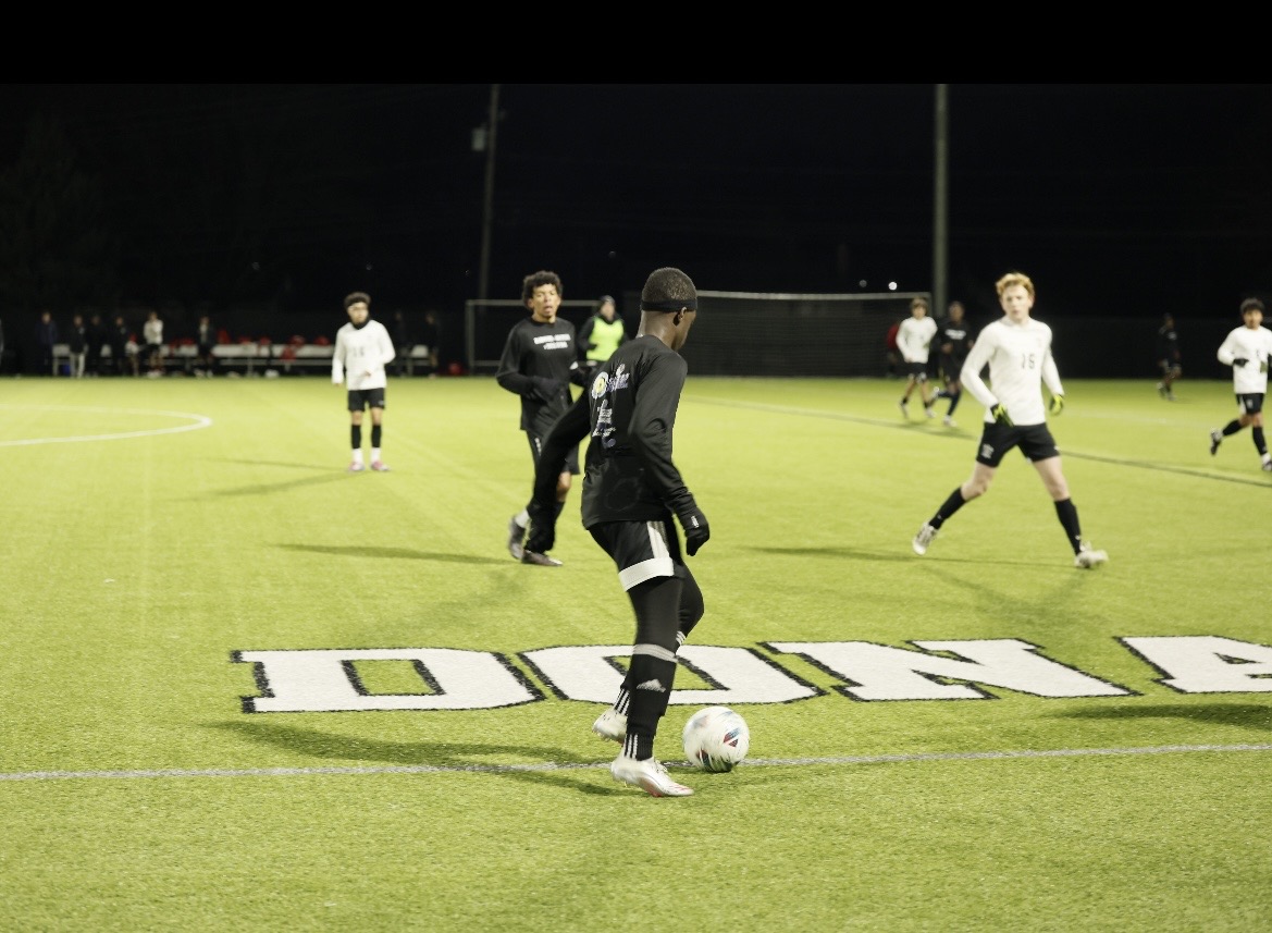 Midfield action